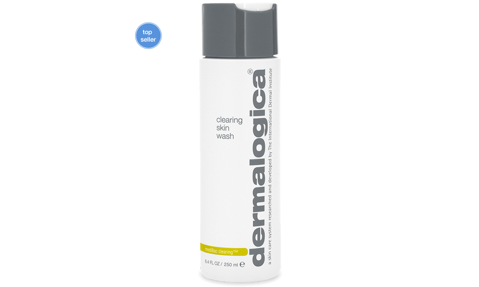 clearing skin wash
